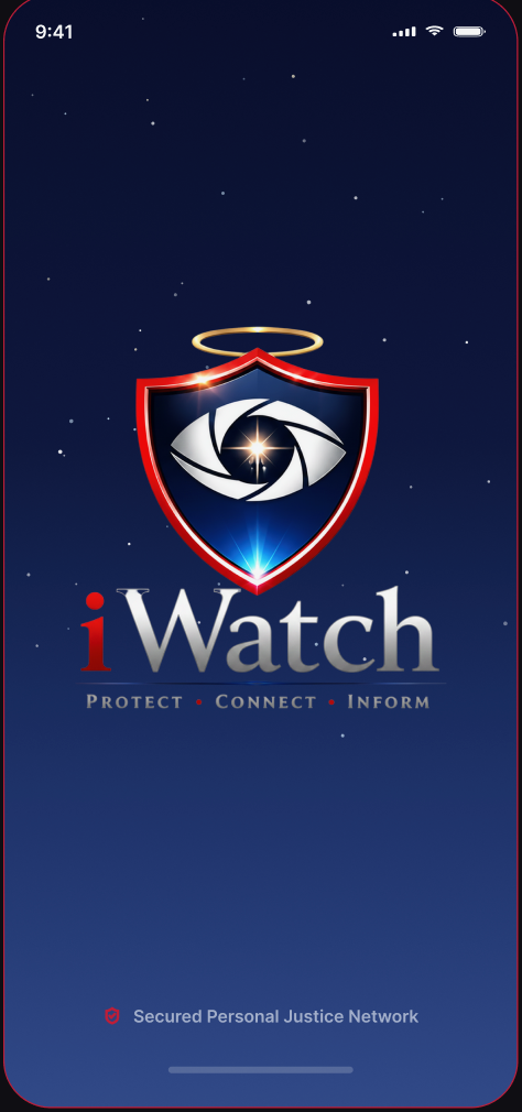 The iWatch app launch screen.